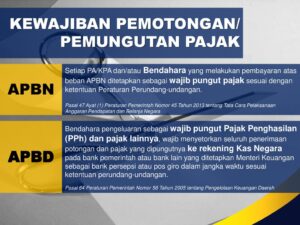 Read more about the article Wajib Pungut Pajak Dari Bendahara Pemerintah